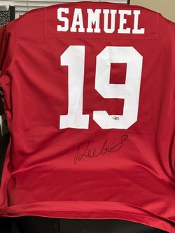 Deebo Samuel Signed Authentic Game Issued Jersey