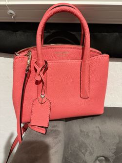 Kate Spade New York Pink Pebbled Leather Satchel