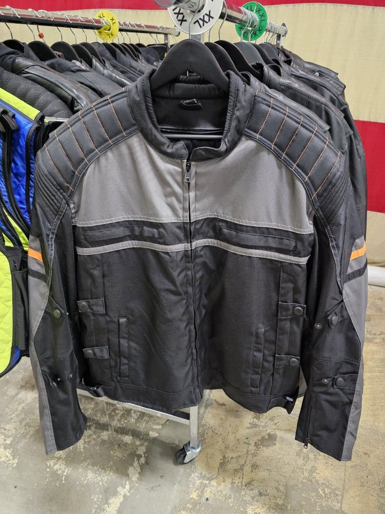 Mens Textile Motorcycle Jacket