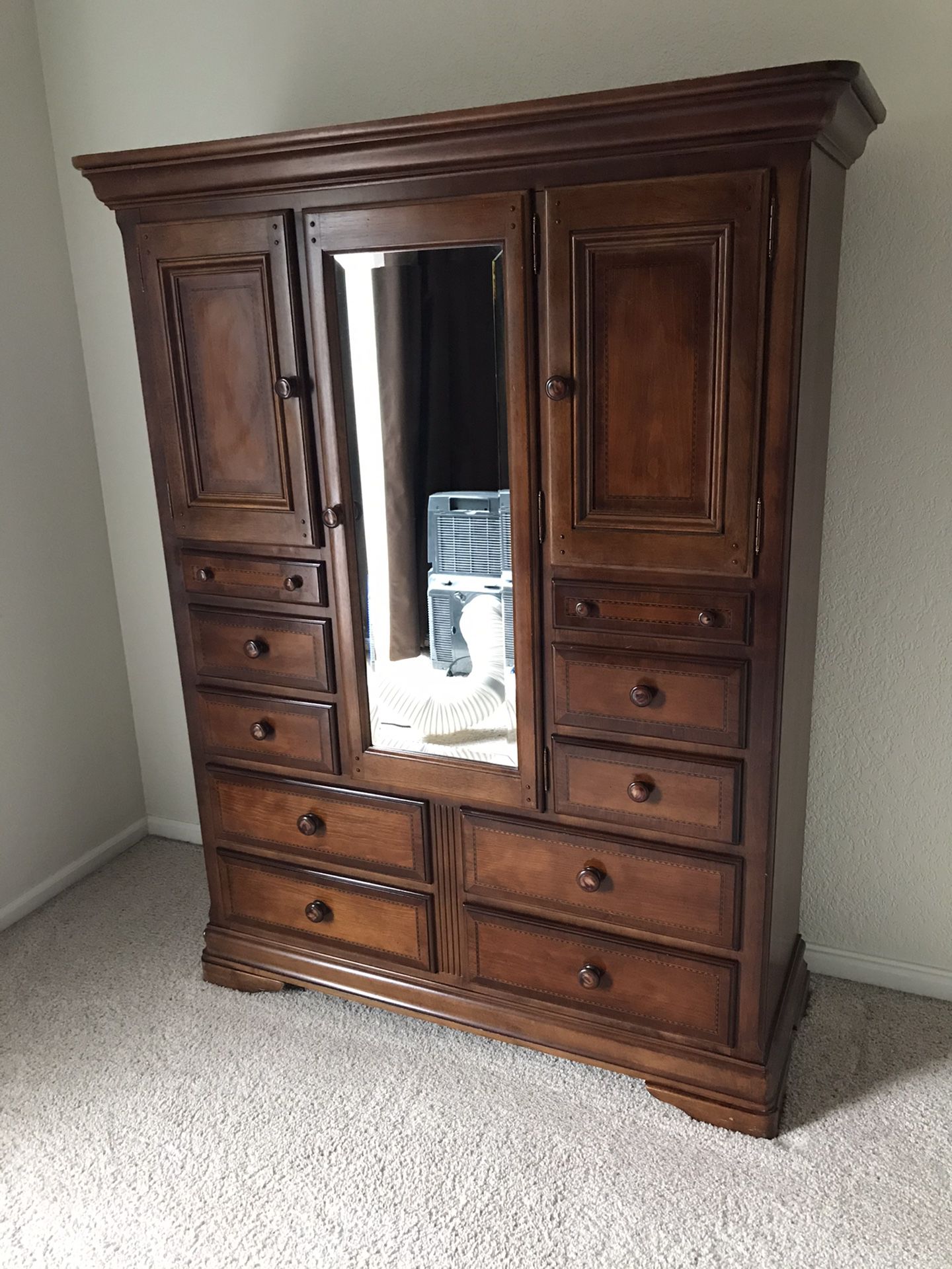 Armoire dresser & matching nightstands