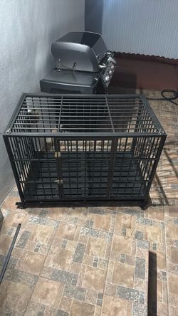 Large dog cage