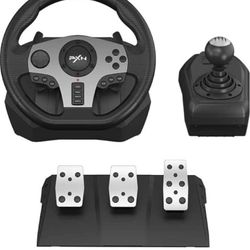  Steering Wheel & Shifter with Pedals 