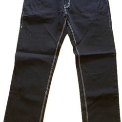 MOY FERRETI Jeans SIZE 40x32 CASUAL LUX Black JEAN STYLE PANTS Cowboy Pants Boot