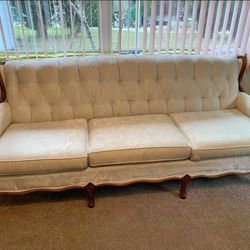 Vintage living room set (sofa, loveseat, two armchairs)