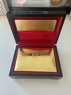 Playing Cards gold 