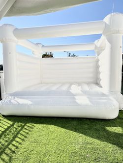 White Bounce House Jumper 