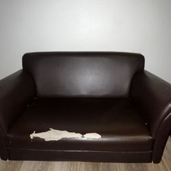 Mini Leather Couch