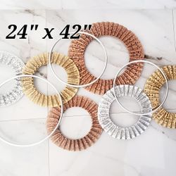 Metal Wall Art Large Size Great Colors 