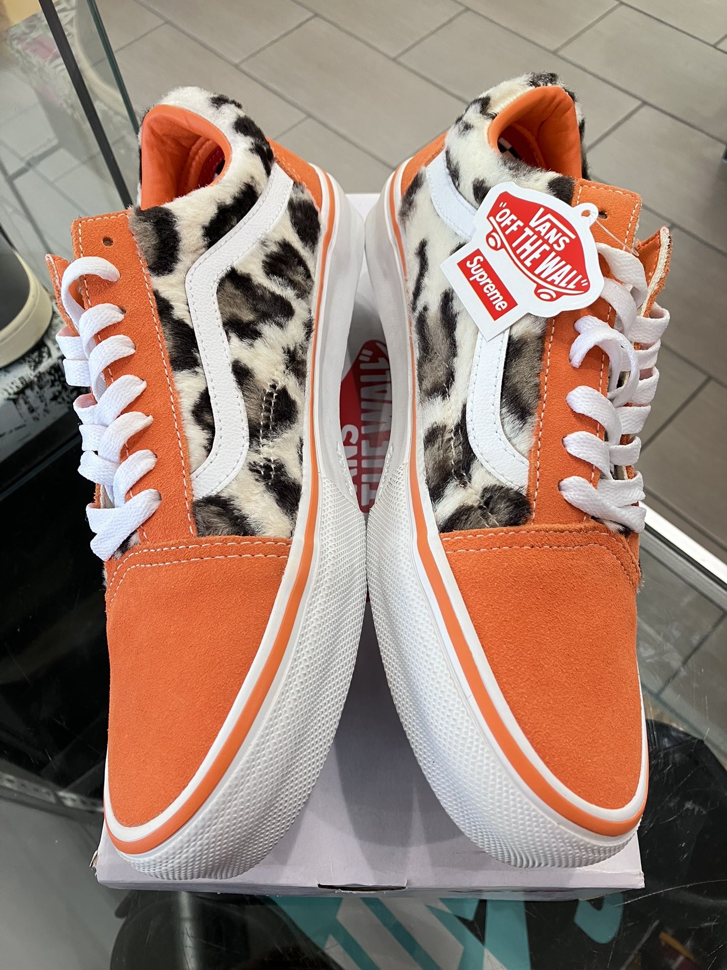 Vans Old Skool Supreme Leopard Orange for Sale in Culver City, CA