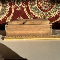 Antique Bonito Wood Shaver Slicer Sushi Fish Prep Clean