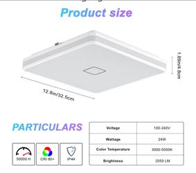 Airand LED ceiling light