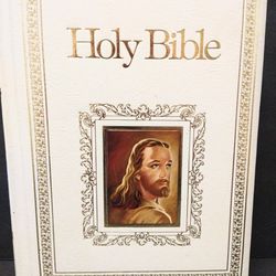 1970s Large Print Holy Bible 