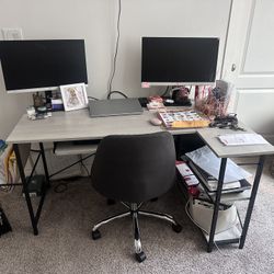 Desk With Chair