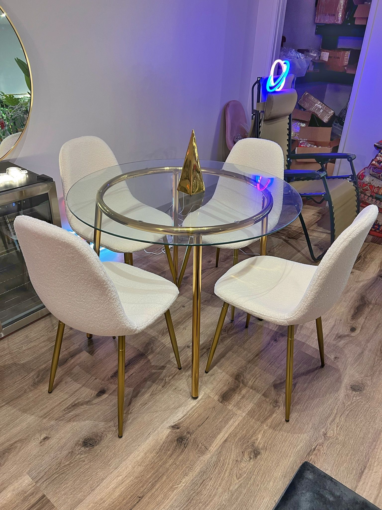 Luxury Dining Table Set For 4