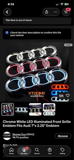 Led Audi  emblem for q3