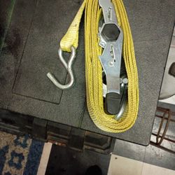 Heavy Equipment Ratchet Strap