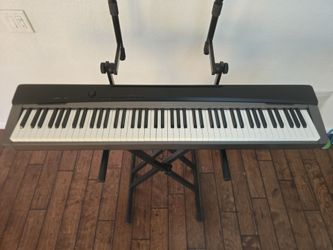 Casio Privia PX-130 88-Key Digital Piano + Quick-Lok Stand + M-Audio Pedal