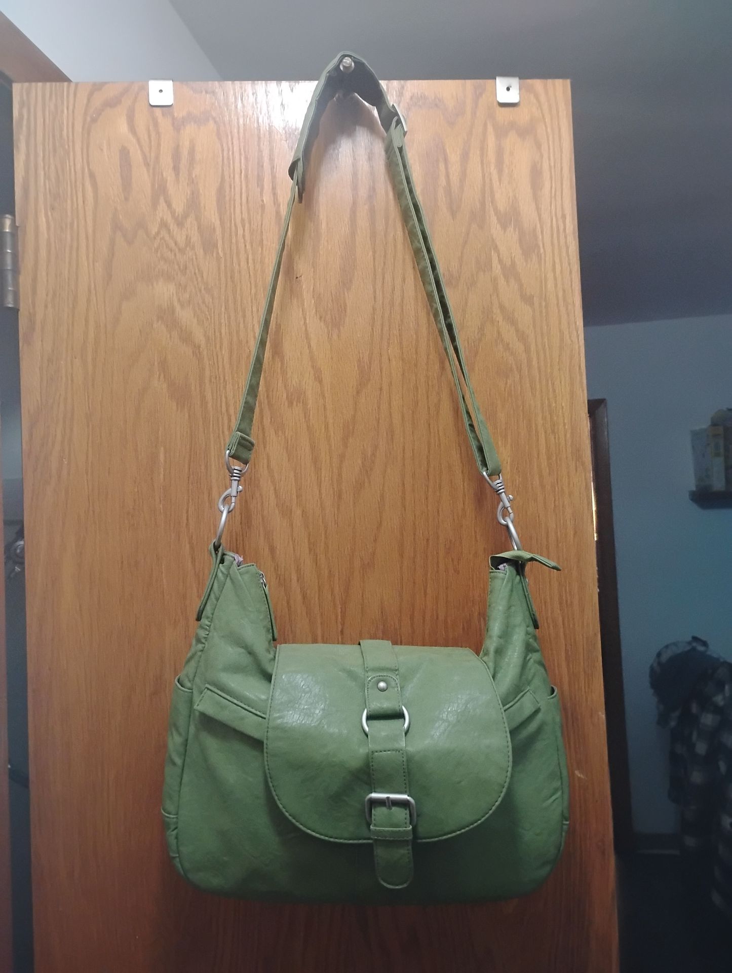 KELLY MOORE BAG — Olive/Sage Green Camera/Everyday Crossbody