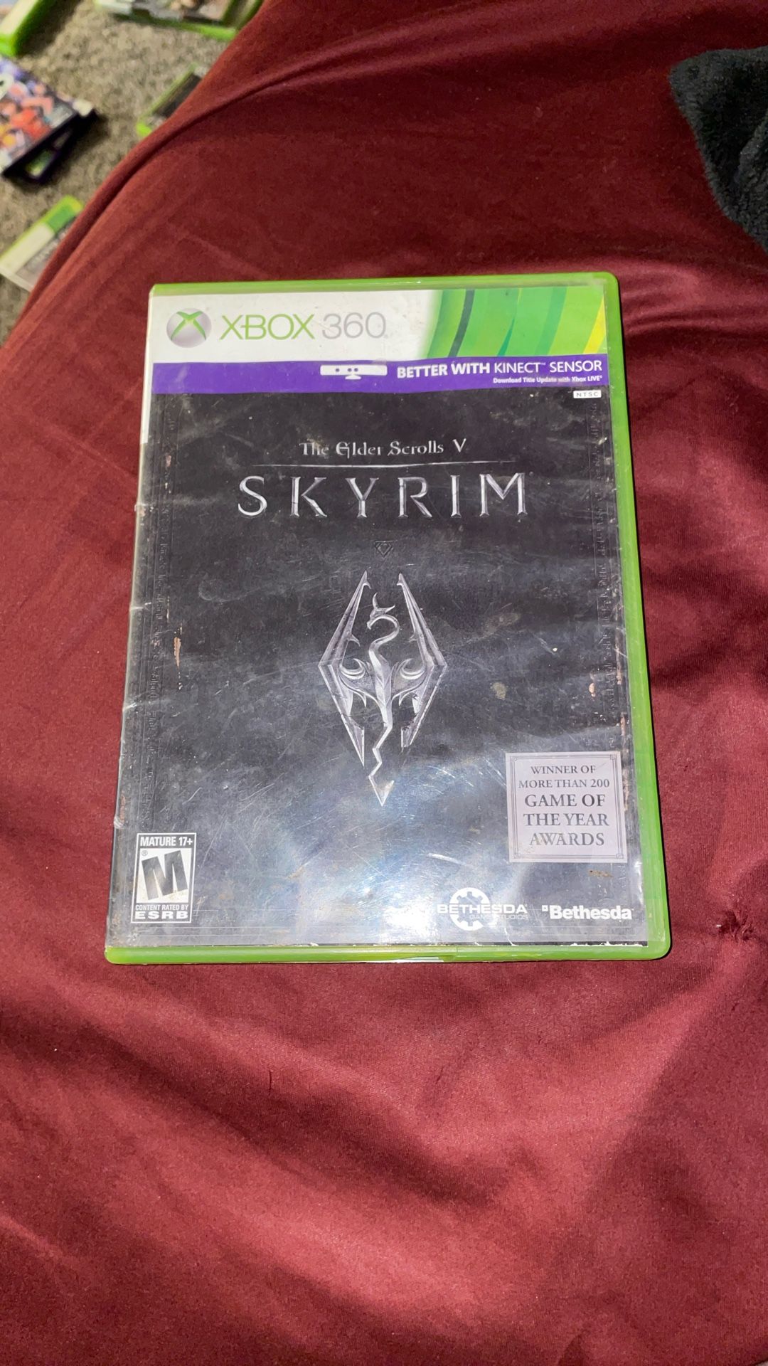 Skyrim Xbox 360 Game