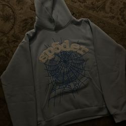Baby Blue Spider Hoodie