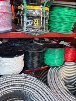 #12 wire THHN copper 500ft spools / cable electrico