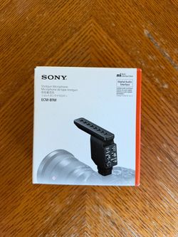 NEW! Sony ECMB1M Shotgun Microphone