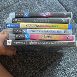 PS 2,3,4 Games