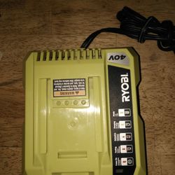 Ryobi 40v Lithium Ion Battery Charger