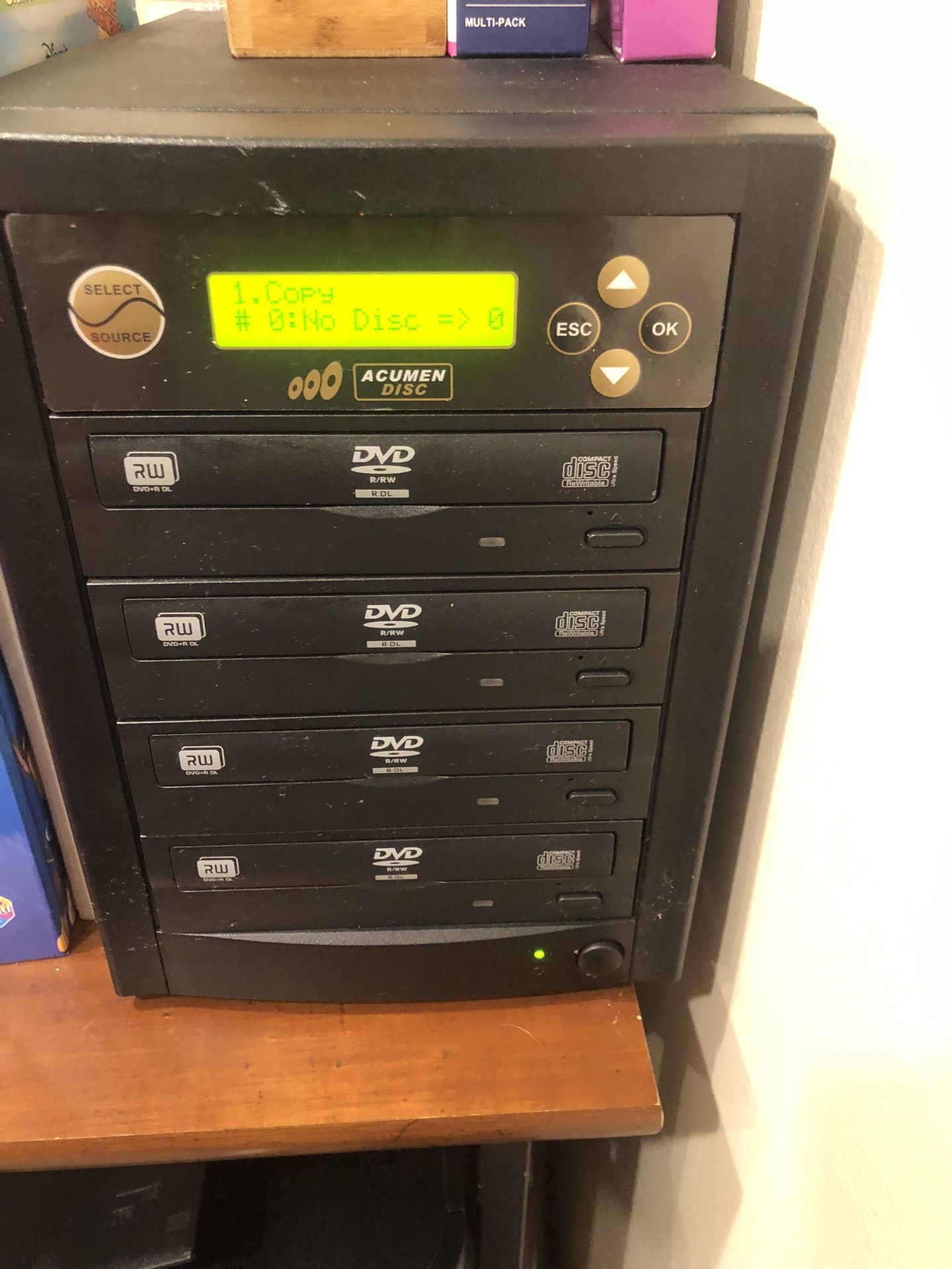 1to 3 Dvd Duplicator Tower 24x