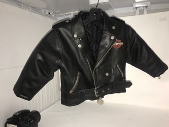 Kids Harley Davidson Leather Jacket