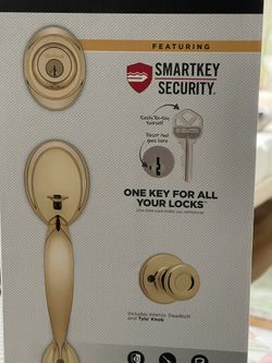 Kwikset DAKOTA DEAD BOLT&Handleset