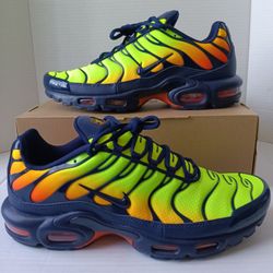 Size 12 Nike Air Max Plus 2025 Lemon Venom Men's Running Shoes