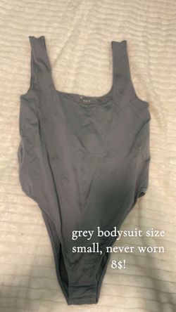 grey bodysuit size small
