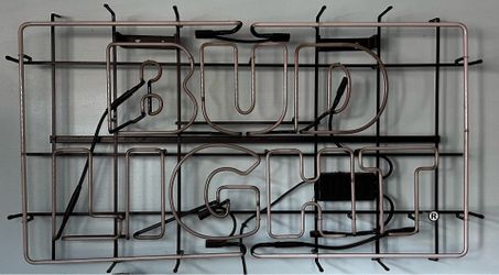 48” x 26” Neon Bud Light Sign $400 obo