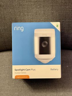 Ring Spotlight Camera Plus, Battery
