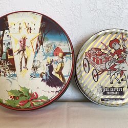 Vintage Christmas Tins