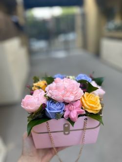 scented candles bouquet 💐