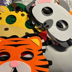 Animal Felt Masks 