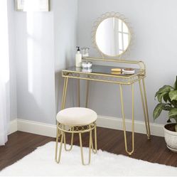Gold Vanity