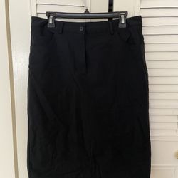 Black Pencil Skirt
