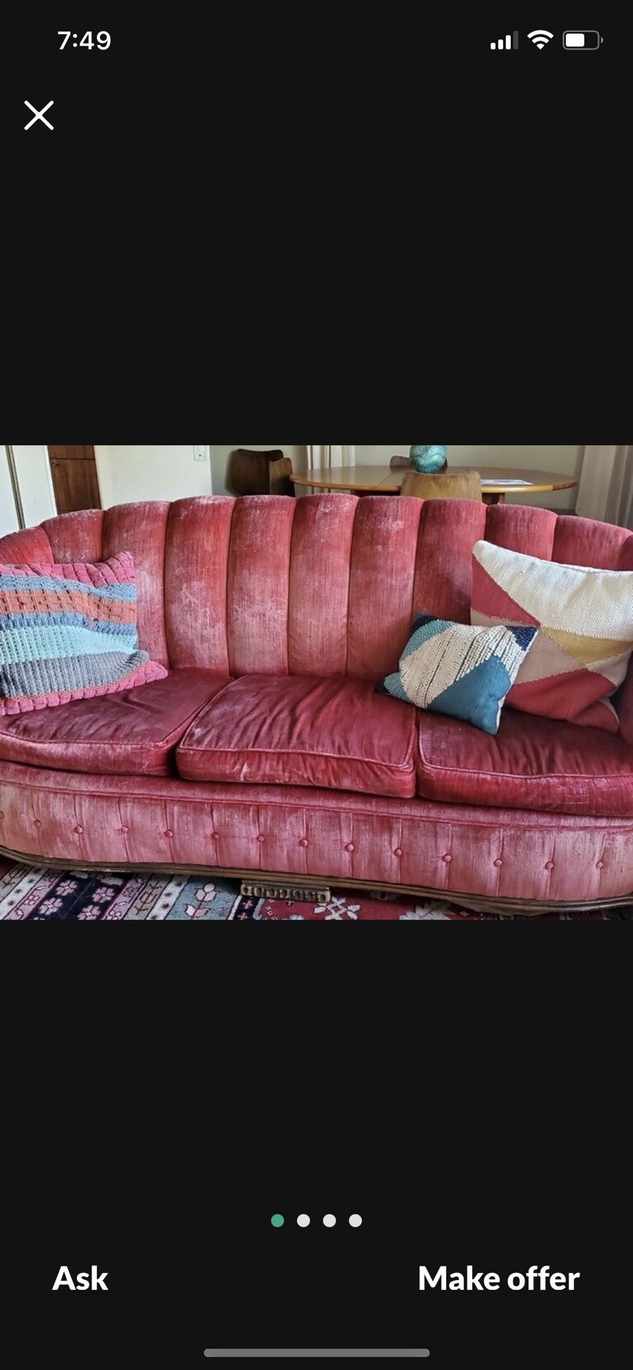 Vintage Antique Couch