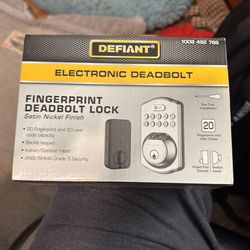 Defiant Electronic Deadbolt