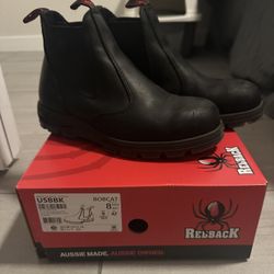 Redback Bobcat steel toe boots 
