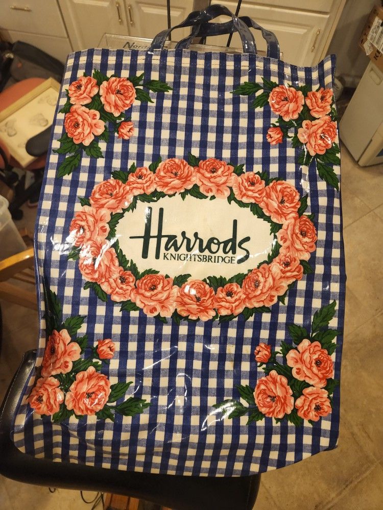 Harrods Of England Shopping Tote Excellent