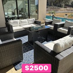 ‏New inbox patio set (we finance and deliver)($54 down,90 day no interest  payment plan)