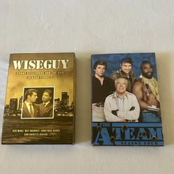 Wiseguy Season 1 Part 1 & The A Team Season 4 DVD Sets