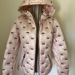 Lightweight Puffer Jacket With  Hood KARL LAGERFELD PARIS