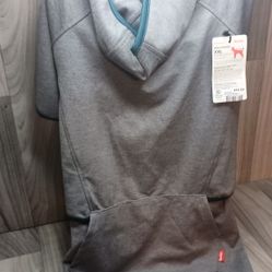 NWT XXL Dog Hoodie With Velcro Side Panels For High Anxiety Pups