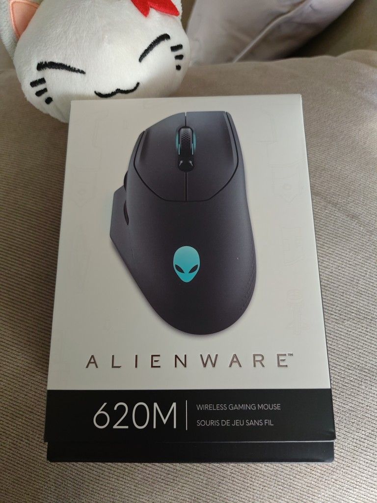 Alienware AW620M Wireless Gaming Mouse Dark Side Of The Moon Brand New Sealed