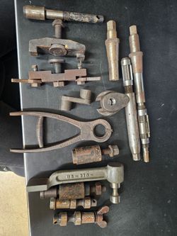 Vintage VW Special Service Tool Lot - Genuine Matra & Hunger Dealership Tools